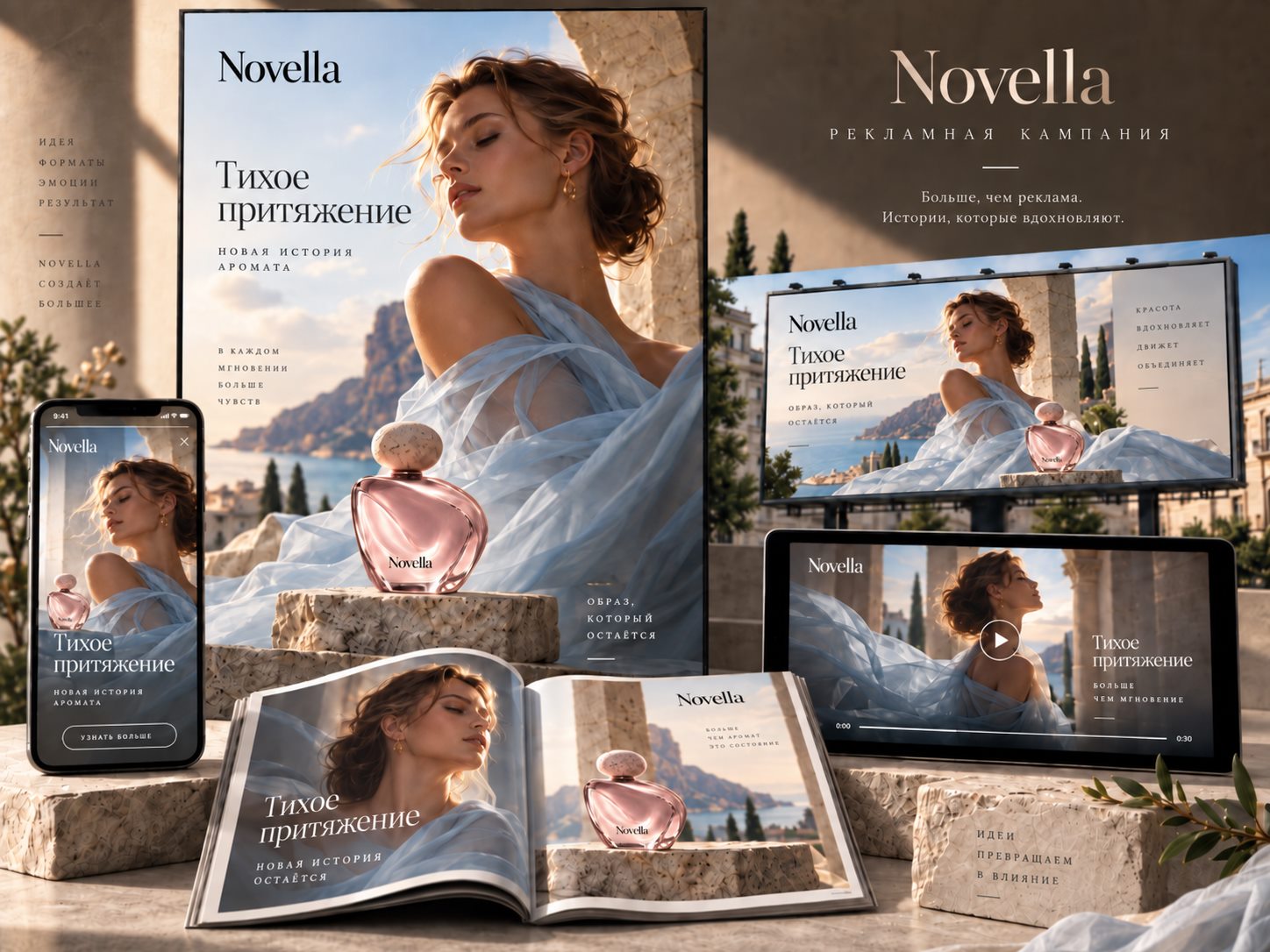 Реклама — визуальное направление Novella